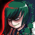  artist_request closed_mouth evil face lowres my-otome solo tomoe_marguerite 