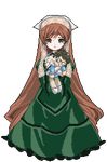  animated animated_gif character_doll kikujin long_hair long_sleeves lowres rozen_maiden sakurada_jun solo suiseiseki 