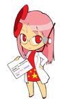  artist_request chibi china google google-tan headset long_sleeves parody pink_hair solo 