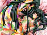  ass bent_over black_eyes black_hair bodypaint breasts carnelian censored colorful finger_sucking fingering game_cg happy_sex incest kneeling large_breasts long_hair lying messy mieno_yuki mieno_yumi mosaic_censoring multiple_girls nipples nude on_back pussy_juice siblings smile twincest twins very_long_hair wam_xxxnovel-wetandmessy.com wet_and_messy yuri 