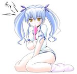  artist_request barasuishou between_breasts breasts buruma gym_uniform rozen_maiden socks solo 