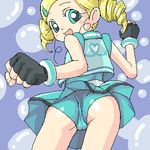  artist_request cameltoe goutokuji_miyako lowres oekaki powerpuff_girls_z rolling_bubbles solo 