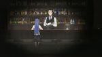  1girl bartender bartender_(series) crossover furude_rika higurashi_no_naku_koro_ni long_sleeves sasakura_ryuu screencap third-party_edit 