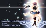  aoi_sakuya gloves highres inline_skates lyrical_nanoha mach_caliber mahou_shoujo_lyrical_nanoha_strikers midriff revolver_knuckle roller_skates shorts skates solo subaru_nakajima wallpaper 