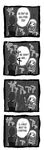  1girl artist_request comic greyscale higurashi_no_naku_koro_ni maebara_keiichi monochrome takano_miyo tatarigoroshi-hen translated 