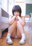  av_idol classroom hitomi_kitamura panties photo school_uniform solo underwear 