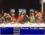  animated animated_gif final_fantasy fine_art_parody jesus lowres multiple_boys parody the_last_supper what 
