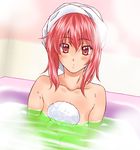  bath kamia_(not_found) kasuga_aya nude original solo towel towel_on_head 