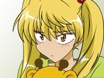  bangs blonde_hair duplicate sawachika_eri school_rumble solo vector_trace 