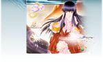  bad_proportions black_hair blouse branch brown_eyes cover english engrish frilled_skirt frills game_cover hime_cut houraisan_kaguya jeweled_branch_of_hourai long_hair long_sleeves looking_at_viewer moon nobuyuki outstretched_hand ranguage skirt snake solo sparkle touhou 