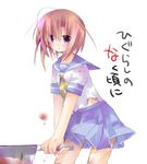  hatchet higurashi_no_naku_koro_ni jin_rikuri lowres oriental_hatchet ryuuguu_rena short_sleeves solo 