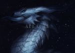  2019 allagar blue_eyes digital_media_(artwork) dragon feral headshot_portrait horn portrait solo spines teeth 