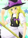  artist_request blonde_hair hat kirisame_marisa solo touhou witch witch_hat 
