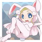  animal_costume animal_ears artist_request bunny_costume bunny_ears goutokuji_miyako kemonomimi_mode lowres oekaki powerpuff_girls_z rolling_bubbles solo 