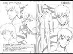  concept_art cross fate/zero fate_(series) greyscale highres jewelry kotomine_kirei latin_cross male_focus material_zero monochrome necklace priest scan sketch takeuchi_takashi translation_request 