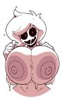  big_breasts breasts delirium_(tboi) female huge_breasts humanoid looking_at_viewer nipples not_furry smile solo the_binding_of_isaac unknown_artist 