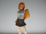  ahoge figure my-hime photo solo tokiha_mai undressing 