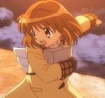  animated animated_gif bangs kanon lowres screencap solo spinning tsukimiya_ayu wings 