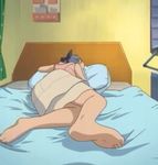  animated animated_gif barefoot feet gakuen_utopia_manabi_straight! inamori_mika lowres screencap soles solo toes 