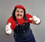  cosplay lowres male_focus mario mario_(series) photo ron_jeremy solo super_mario_bros. 