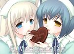 chocolate chocolate_heart copyright_request heart lugosi_ela multiple_girls shared_food valentine 