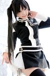  cosplay d.gray-man kipi-san lenalee_lee photo real_life skirt solo thighhighs twintails zettai_ryouiki 