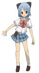  gakuen_utopia_manabi_straight! inamori_mika maro_nie plaid plaid_skirt school_uniform seiou_gakuen_school_uniform skirt solo 