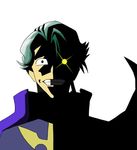  artist_request black_eyes black_hair code_geass crazy_eyes evil_grin evil_smile glowing glowing_eye grin heterochromia jeremiah_gottwald looking_at_viewer male_focus military military_uniform open_mouth simple_background smile solo teeth uniform upper_body white_background wide-eyed yellow_eyes 
