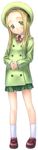  blonde_hair child green_eyes hat original sabamu skirt solo 