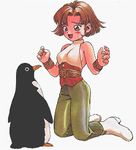  annie_hamilton artist_request bird chibi gouketsuji_ichizoku lowres official_art penguin solo 
