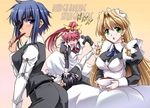  3girls copyright_request eyepatch maid multiple_girls otaut-r 