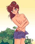  4bpp akusyu_0.5_second bishoujo_senshi_sailor_moon breasts kino_makoto topless 