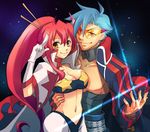  alternate_end couple good_end kamina kamina_shades tengen_toppa_gurren-lagann tengen_toppa_gurren_lagann yoko_littner yoko_ritona 