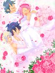  2boys 2girls couple double_wedding good_end happy kamina love marriage multiple_boys multiple_girls nia_teppelin simon tengen_toppa_gurren-lagann tengen_toppa_gurren_lagann wedding yoko_littner yoko_ritona 