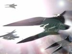  artist_request lens_flare motion_blur no_humans non-web_source science_fiction seikai_no_senki space space_craft star 