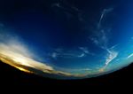  fisheye highres horizon landscape no_humans original scenery shimei_jien sky sun windmill 