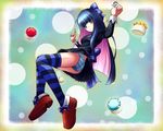  ass dress goth gothic panties panty_&amp;_stocking_with_garterbelt sangoruri smile stocking_(character) stocking_(psg) underwear 