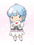  blue_hair chibi cute keroro_gunsou letter love_letter lowres nishizawa_momoka purple_eyes short_hair 