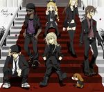  3boys 3girls ann_(harvest_moon) claire_(harvest_moon) cliff_(harvest_moon) dog english gray_(harvest_moon) harvest_moon kaen kai_(harvest_moon) karen_(harvest_moon) multiple_boys multiple_girls pantyhose 