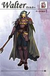  aqua_hair black_eyes cape evil fire_emblem fire_emblem:_seima_no_kouseki fire_emblem_sacred_stones full_body gradient gradient_background lance long_hair lowres male male_focus polearm smile solo spear valter valter_(fire_emblem) villain weapon wyvern_rider 