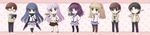  4girls angel_beats! bad_id bad_pixiv_id chibi computer food fujimaki_(angel_beats!) highres laptop long_image mapo_doufu multiple_boys multiple_girls neon_(neonknight) ooyama_(angel_beats!) pantyhose scarf school_uniform serafuku shiina_(angel_beats!) takeyama_(angel_beats!) tenshi_(angel_beats!) thighhighs wide_image yuri_(angel_beats!) yusa_(angel_beats!) 