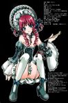  androgynous crossdress crossdressing dress male male_focus pipe red_hair skirt solo thighhighs toc trap 