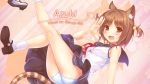  animal_ears azuki nekomimi nekopara sayori tail wallpaper 