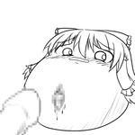  abuse censored hakurei_reimu monochrome penis touhou violence you_gonna_get_raped yukkuri_reimu yukkuri_shiteitte_ne 