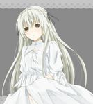  bad_id bad_pixiv_id hair_ribbon kasugano_sora long_hair ribbon solo tear_(artist) yosuga_no_sora 