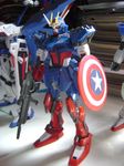 captain_america custom figure gundam gundam_seed marvel 