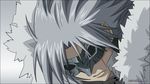  allen_walker d.gray-man male_focus mask solo white_hair 