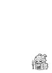  bad_id bad_pixiv_id book candle chibi comic fox_tail glasses greyscale hat monochrome multiple_tails short_hair silent_comic solo tail touhou ume_(noraneko) yakumo_ran 