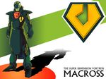  armor choujikuu_yousai_macross commander cyborg faceplate logo macross macross:_do_you_remember_love? military military_uniform solo uniform vrlitwhai_kridanik zentradi 