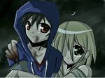  blood green_eyes hunter_(left4dead) left_4_dead moon red_eyes witch_(left4dead) zombie zombies 